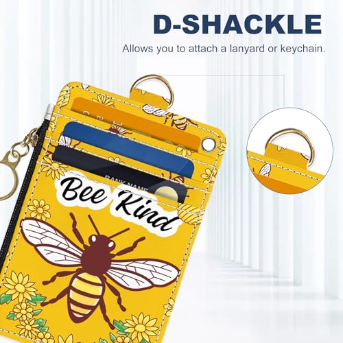 50% Off Slim RFID Bee Wallet - Cute & Secure Card Holder - Image 7
