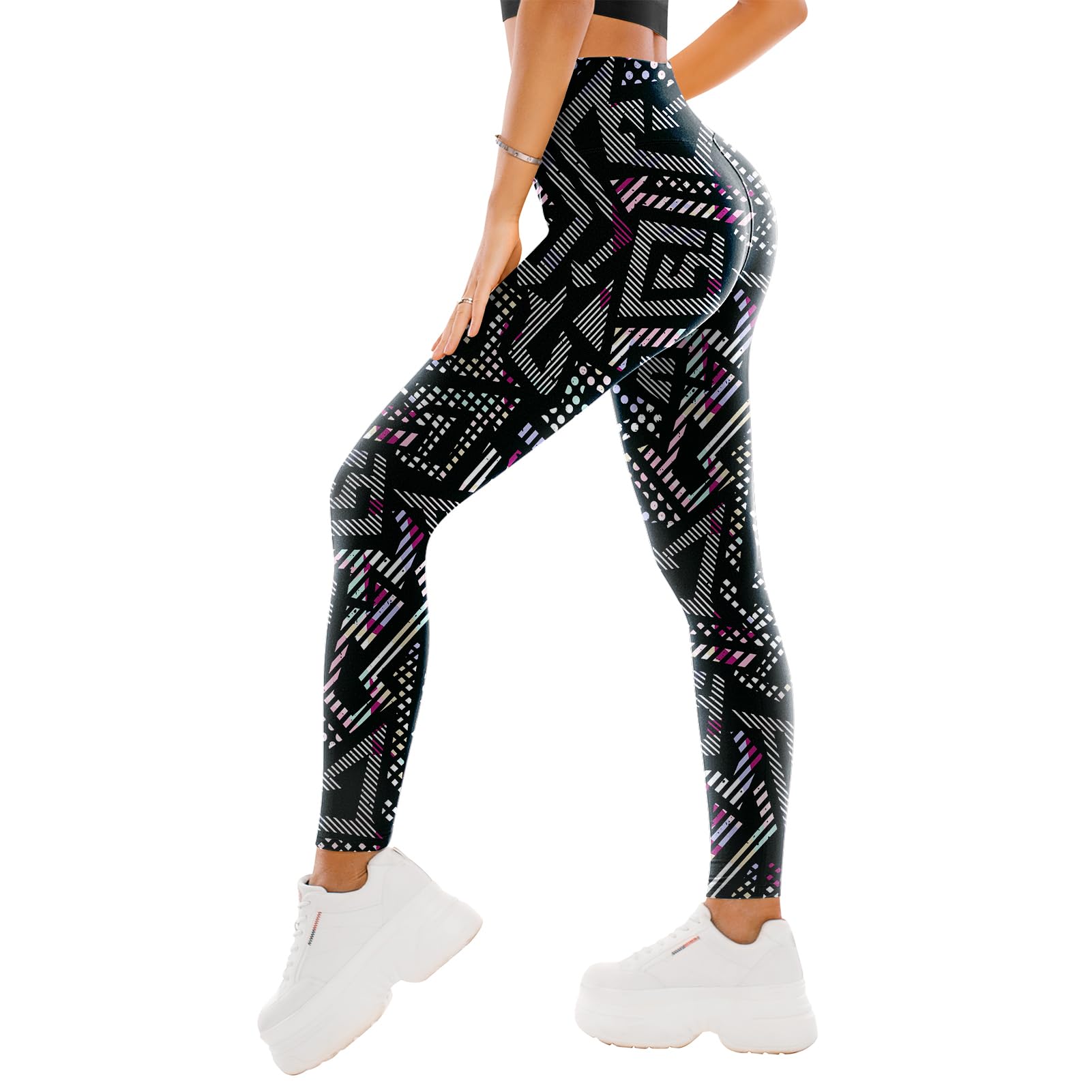 Code RW8K46RY: SINOPHANT High Waisted Leggings for Women