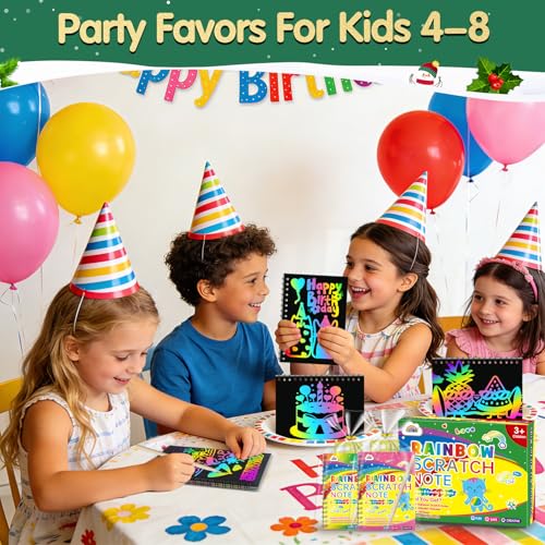 Save 50% on ZMLM Rainbow Scratch Art Party Favors – Use Code - Image 4