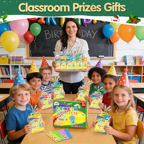 Save 50% on ZMLM Rainbow Scratch Art Party Favors – Use Code - Image 5