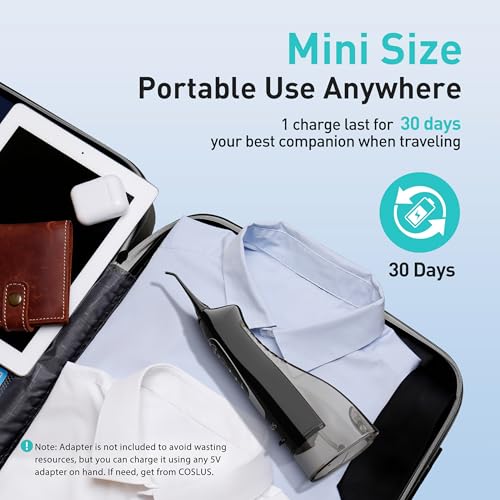Save 30% on COSLUS Portable Water Flosser with Code - Image 5