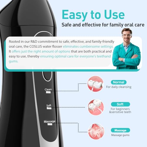 Save 30% on COSLUS Portable Water Flosser with Code - Image 6