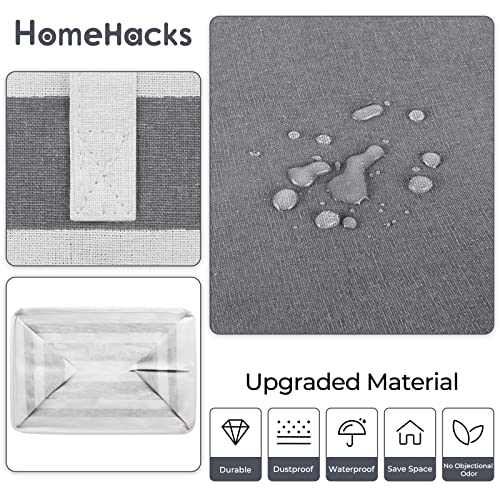 40% Off HomeHacks Large Waterproof Laundry Baskets (2-Pack) - Image 5