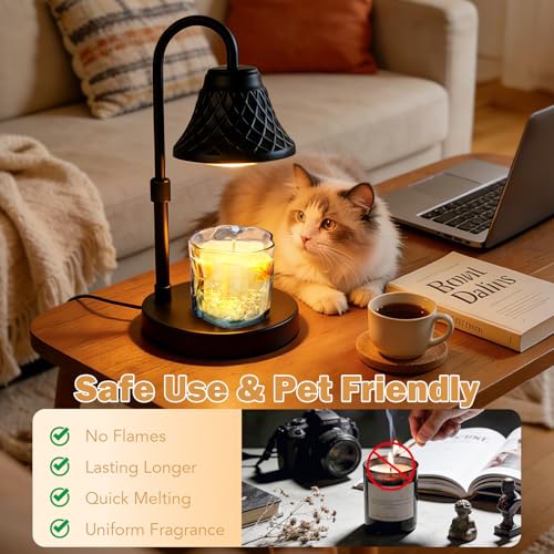 40% Off Adjustable Candle Warmer Lamp with Timer - Image 3