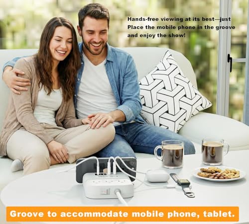 26% Off VooLerTun Surge Protector with 4 USB Ports - Image 2