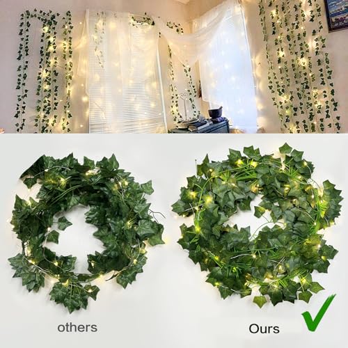 55% Off RECUTMS 86ft Ivy Vines with LED Lights - Image 3