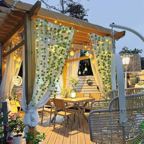 55% Off RECUTMS 86ft Ivy Vines with LED Lights - Image 6
