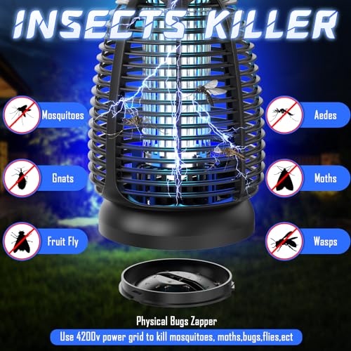 50% Off Powerful 4200V Outdoor Bug Zapper with Code KOQ9LBHR - Image 3