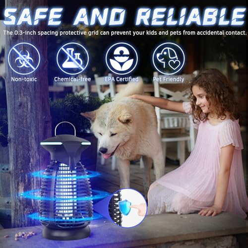 50% Off Powerful 4200V Outdoor Bug Zapper with Code KOQ9LBHR - Image 4