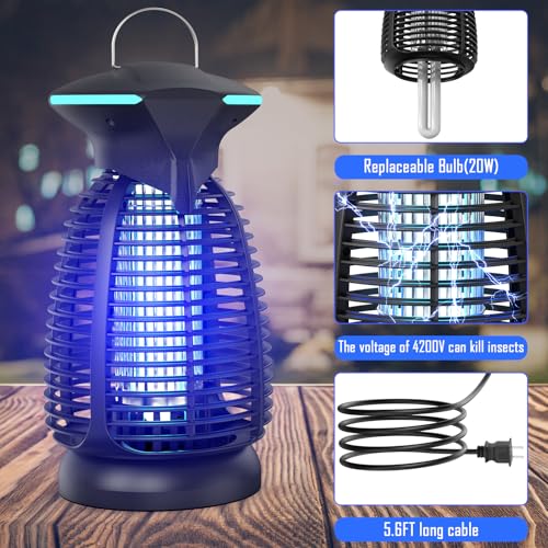 50% Off Powerful 4200V Outdoor Bug Zapper with Code KOQ9LBHR - Image 7
