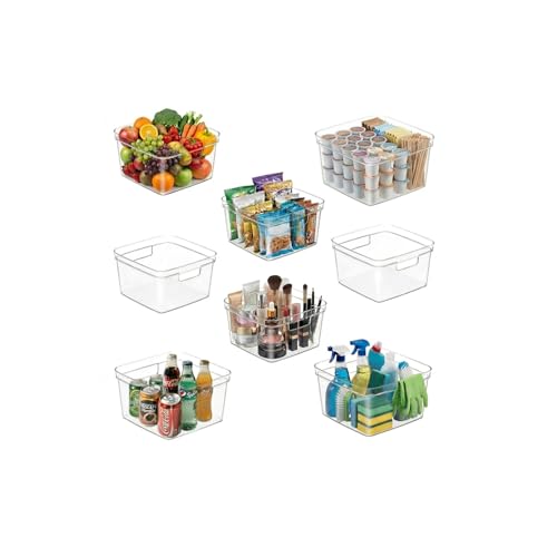 Save 49% on 8-Pack Clear Storage Bins with Code - Image 1