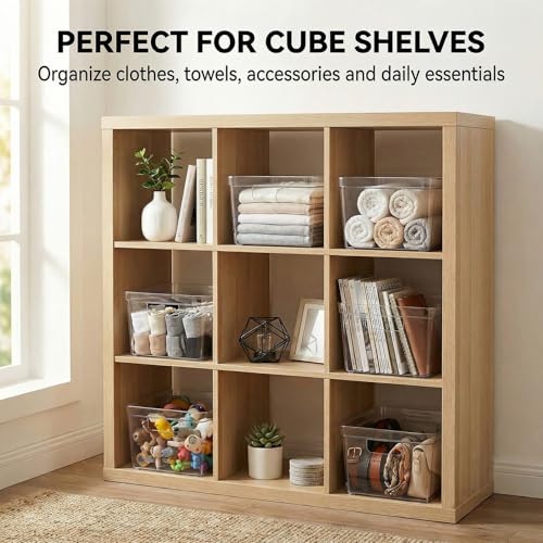 Save 49% on 8-Pack Clear Storage Bins with Code - Image 3