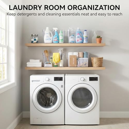 Save 49% on 8-Pack Clear Storage Bins with Code - Image 5