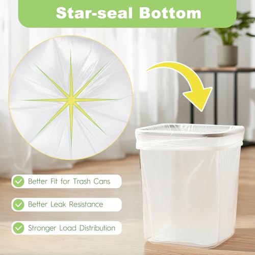 43% Off Delxo 4-Gallon Trash Bags – 100 Count - Image 4