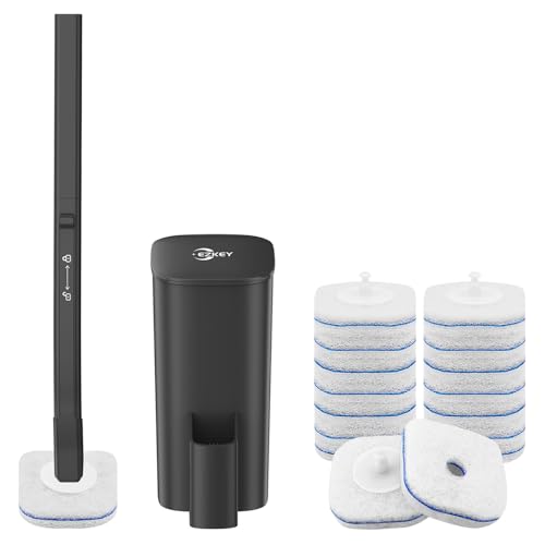 50% Off EZKEY Disposable Toilet Brush with 14 Refills - Image 1