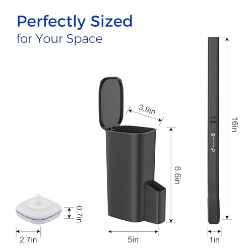 50% Off EZKEY Disposable Toilet Brush with 14 Refills - Image 2