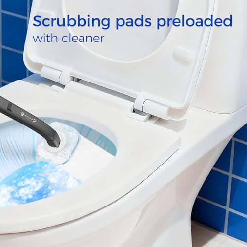 50% Off EZKEY Disposable Toilet Brush with 14 Refills - Image 3