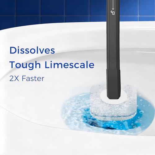 50% Off EZKEY Disposable Toilet Brush with 14 Refills - Image 5