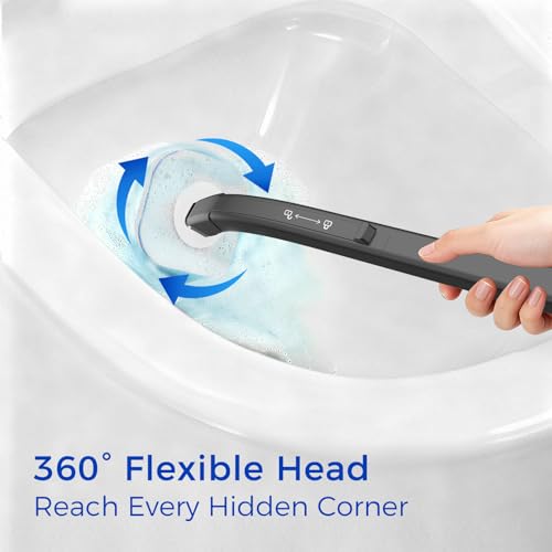 50% Off EZKEY Disposable Toilet Brush with 14 Refills - Image 6