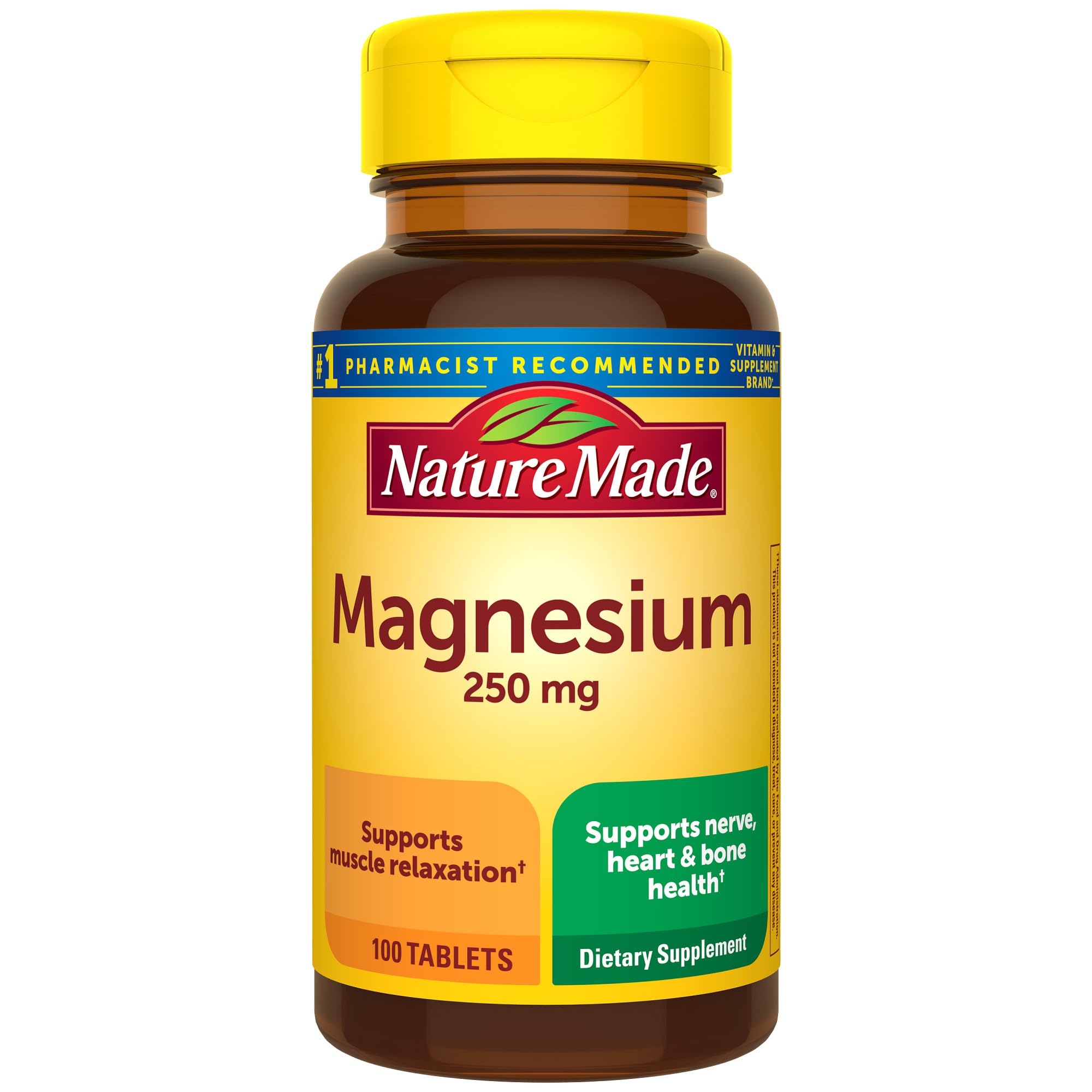 Save 27% on Nature Made Magnesium 100-Day Supply