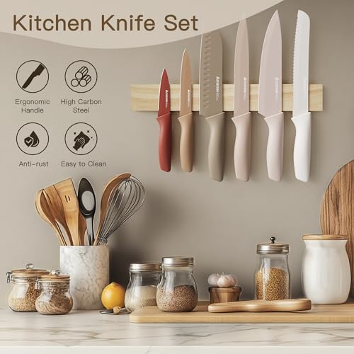 64% Off Astercook 13-Piece Kitchen Knife Set - Image 3