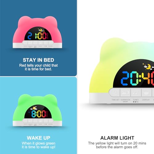 33% Off Azyh Kids Alarm Clock with Sleep Trainer - Image 3