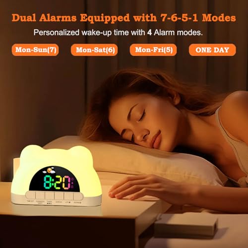 33% Off Azyh Kids Alarm Clock with Sleep Trainer - Image 5