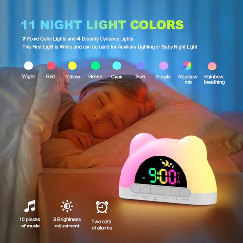 33% Off Azyh Kids Alarm Clock with Sleep Trainer - Image 6