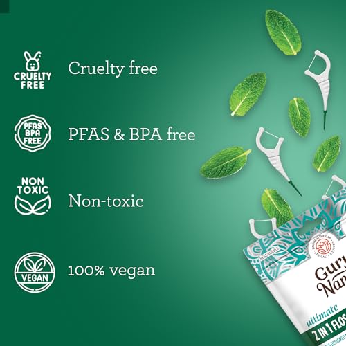 7% Off GuruNanda 2-in-1 Dental Floss Picks (40 Count) - Image 6