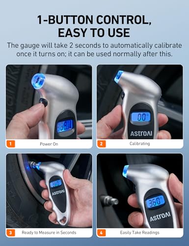 Save 42% on AstroAI Digital Tire Pressure Gauge - Image 4
