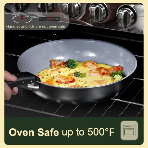 50% Off CAROTE 19-Piece Ceramic Cookware Set - Image 6