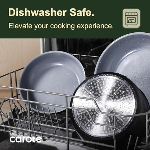 50% Off CAROTE 19-Piece Ceramic Cookware Set - Image 7