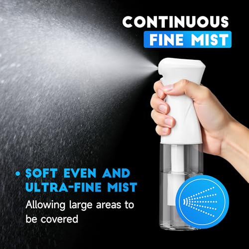 50% Off 3-Pack Fine Mist Spray Bottles for Hair & Plants - Image 3