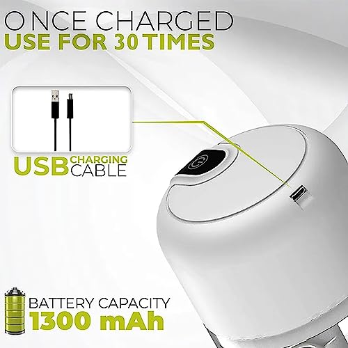55% Off Portable USB Electric Garlic Chopper & Food Processor - Image 3