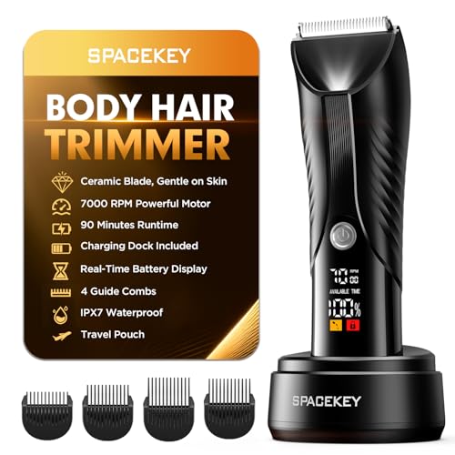 50% Off Spacekey Waterproof Body Groomer for Men - Image 1