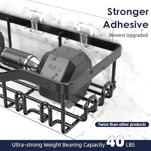 62% Off NESOMI 7-Pack Shower Caddy Organizer with Adhesive - Image 2