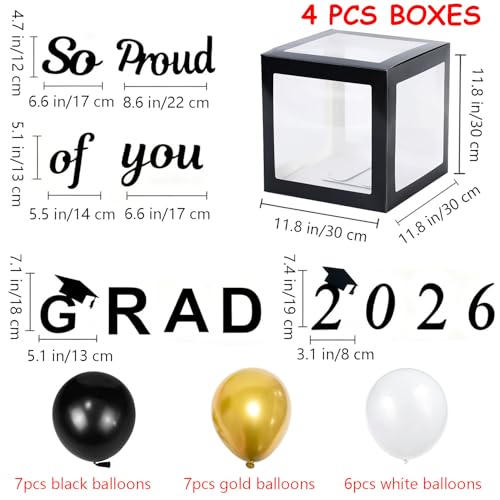 Save 60% on 2026 Graduation Decorations Set with Balloons - Image 4