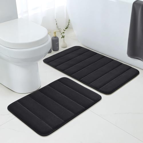 50% Off BYSURE Memory Foam Bathroom Rug Set 2-Piece - Image 3