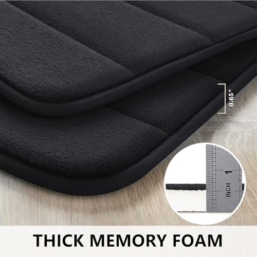 50% Off BYSURE Memory Foam Bathroom Rug Set 2-Piece - Image 6