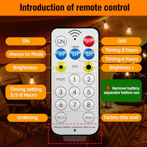 50% Off 100FT Solar String Lights with Remote & Timer - Image 4