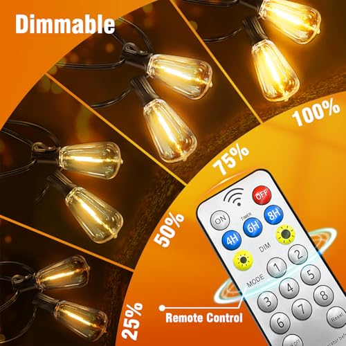 50% Off 100FT Solar String Lights with Remote & Timer - Image 6
