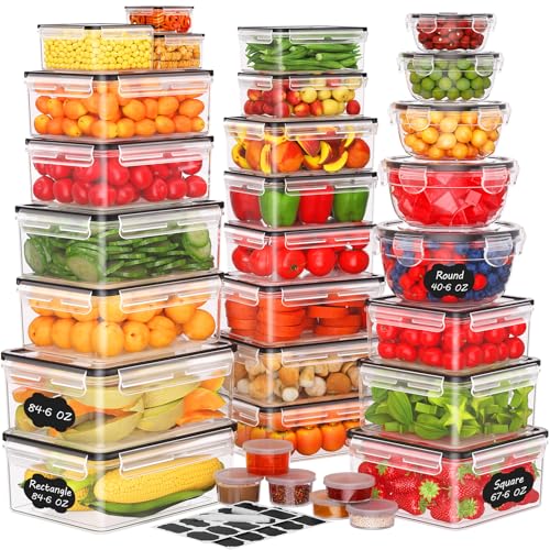 Save 30% on 62-Piece Airtight Food Storage Container Set - Image 1