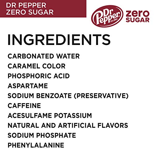 Dr Pepper Zero Sugar 12-Pack with 5% Savings - Image 4
