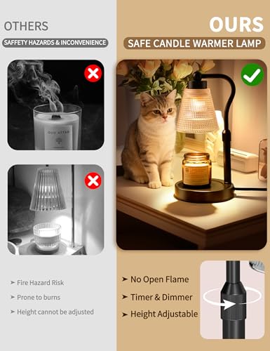 40% Off Safe Candle Warmer Lamp with Timer - Image 3