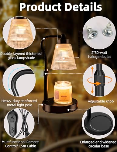 40% Off Safe Candle Warmer Lamp with Timer - Image 7