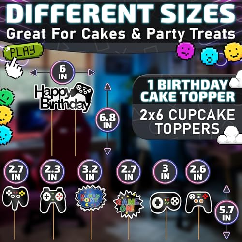 Video Game Cake Toppers: 13pc Set Under $5 with Code - Image 3