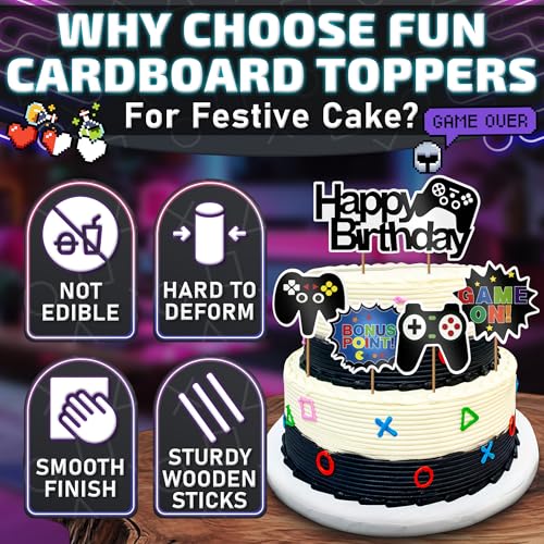 Video Game Cake Toppers: 13pc Set Under $5 with Code - Image 4