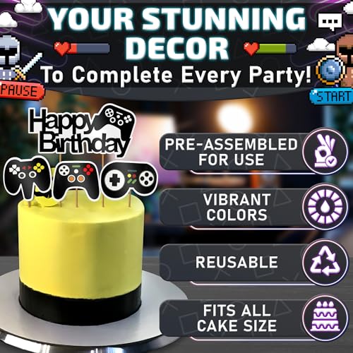Video Game Cake Toppers: 13pc Set Under $5 with Code - Image 5