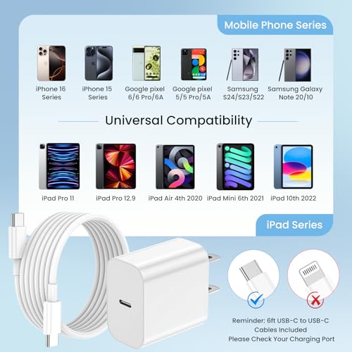 50% Off 3-Pack Fast iPhone Chargers with 6ft Cables - Image 6