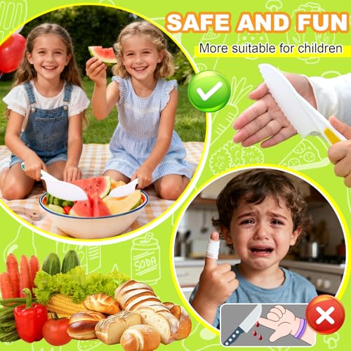50% Off 46-Piece Montessori Kids Knife & Cooking Set - Image 4